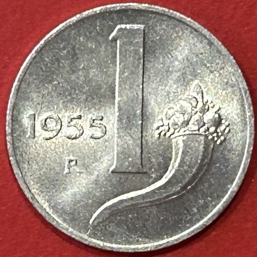 Moneta lira 1955 repubblica - moneta,