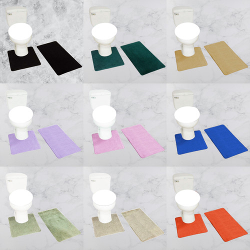 Set bagno pezzi tappeto - set,