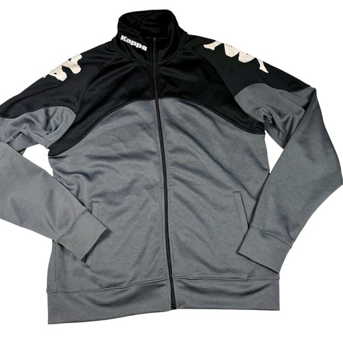 Kappa giacca maglione grigio - giacca, l