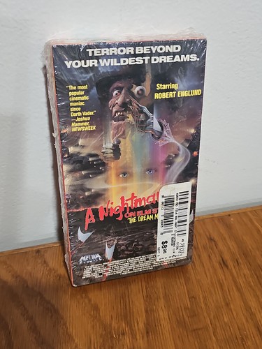 Original 1988 media - vhs, sealed