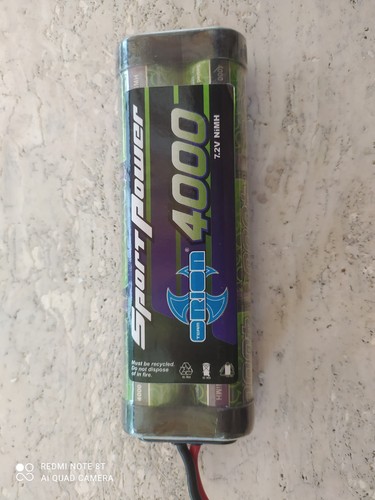 Batteria nimh 4000mah - 7,2v,