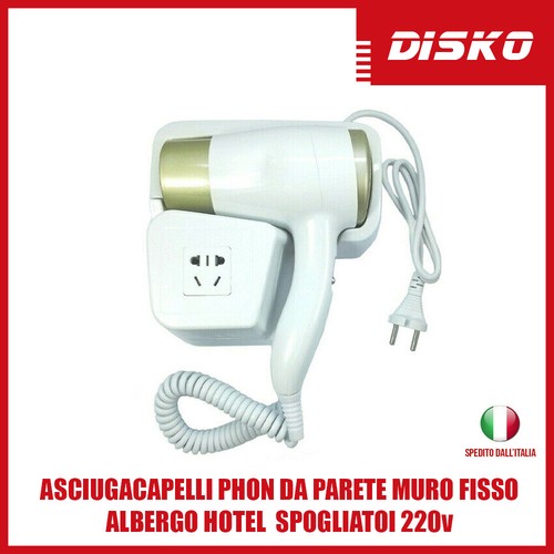 Asciugacapelli phon parete - asciugacapelli,