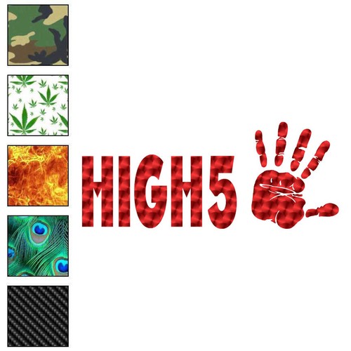High five adesivo - five, 5,