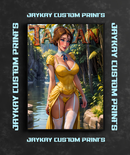 Stampa poster ragazza anime