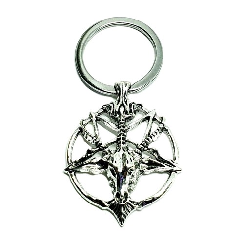 Portachiavi baphomet - portachiavi,
