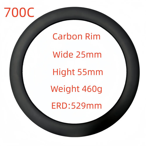 Cerchi carbonio 700c - in,