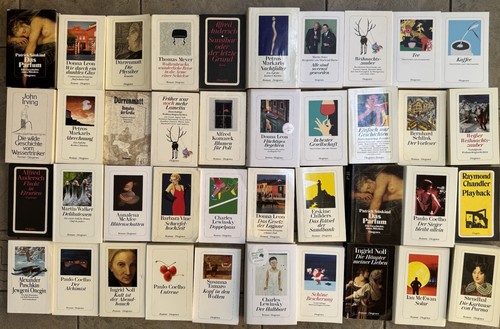 40stk diogenes bücher - 40stk.,