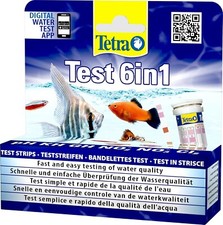Tetra Test 6in1 Test dell Acqua per l Acquario Controllo Facile e Veloce della
