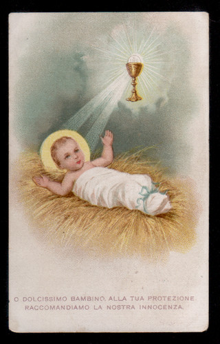 Antico santino holy card - santino,