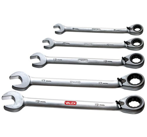 Chiavi combinate cricchetto - combinate, e