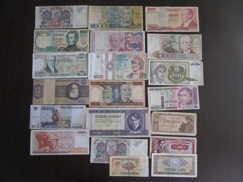 Lotto banconote banknote - 20,