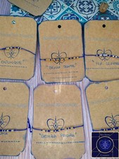 Bracciale perline messaggeri