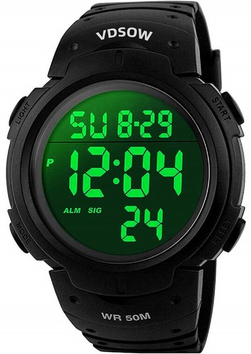 Vdsow orologio uomo sportivo - orologio,