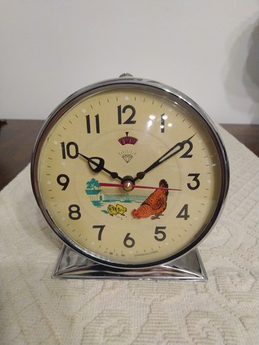 Sveglia vintage gallina - vintage, "gallina"