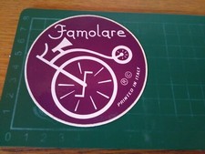 ADESIVO STICKER VINTAGE KLEBER BICI BIKE CYCLE FAMOLARE 