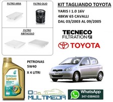 KIT TAGLIANDO 3 FILTRI E OLIO