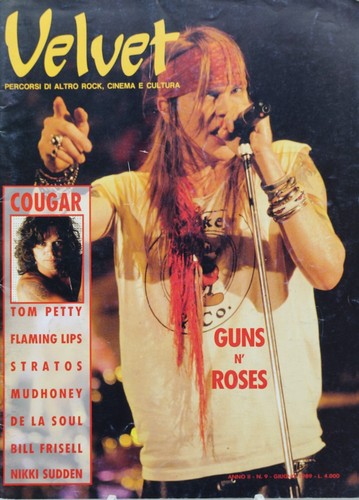 Rivista musica velvet rock - musica,