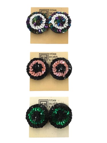 Orecchini clip bottone - clip,