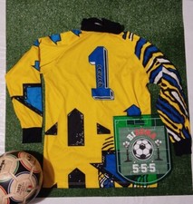Reusch Maglia calcio Portiere goalkeeper Shirt football Mod. Sampdoria Vintage S