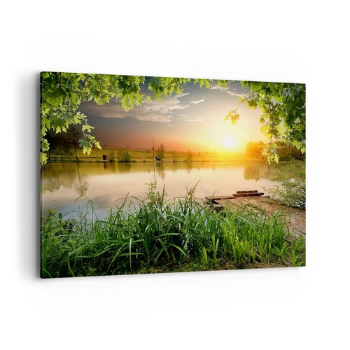 Quadro tela 120x80cm ponte - tela,