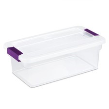 Sterilite 6 Quart Plastic