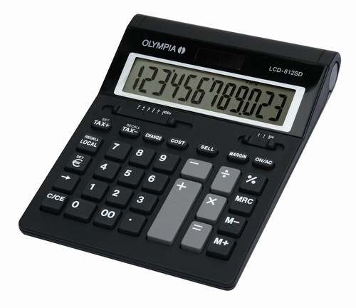 Calcolatrice olympia lcd 612 - calcolatrice,