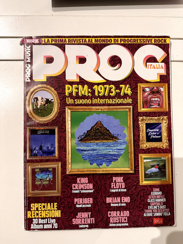 Rivista prog music pfm - prog,
