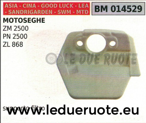 Supporto filtro aria - filtro, motosega