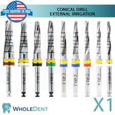 Trapano conico chirurgico irritazione esterna impianto dentale strumento dimensioni selezione