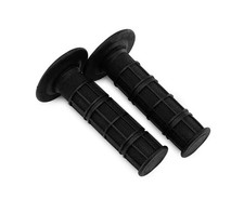 MANOPOLE NERE  MOTO CROSS ENDURO MOTARD PIT BIKE per OFF ROAD UNIVERSALI