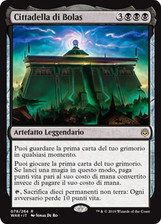 MTG BOLAS's CITADEL FOIL EXC - CITTADELLA DI BOLAS - WAR - MAGIC