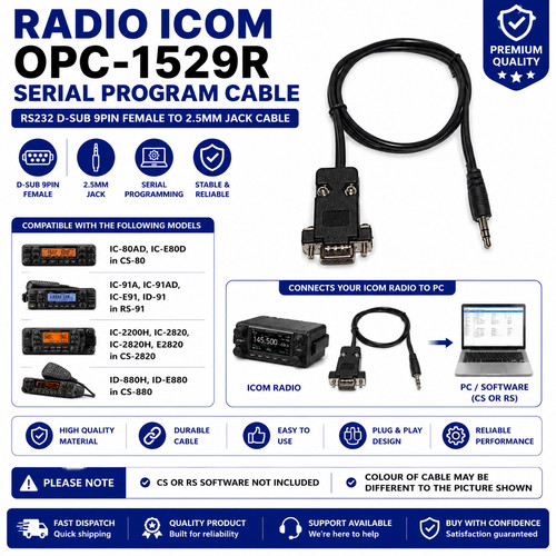 Cavo programma radio icom - programma,