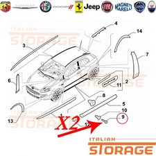 PUNTO EVO ABARTH KIT 2 VITE 5,5X25 FISSAGGIO MINIGONNE NUOVO ORIGINALE 15512907