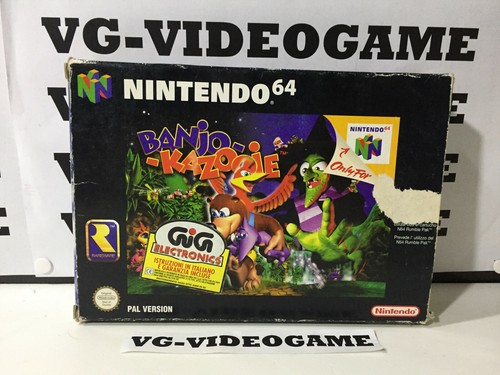 Banjo kazooie pal nintendo - nintendo, 64