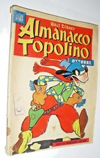 ALMANACCO TOPOLINO ottobre 1956 il NUMERO UNO