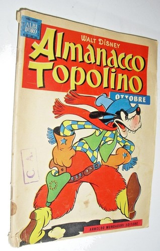 Almanacco topolino ottobre - almanacco,
