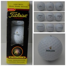 Palline da golf Titleist NXT Tour ROLEX - Manicotto a 3 palline - NUOVE mai usate