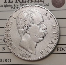 UMBERTO I 2 LIRE 1885 BB