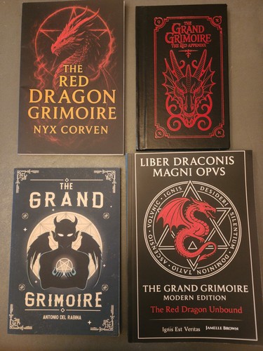 The grand grimoire - grimoire:, red