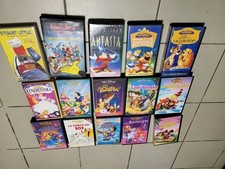 Lotto 15 Vhs disney e altri