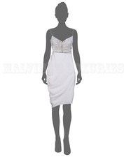 ABITO NARCISO RODRIGUEZ BIANCO