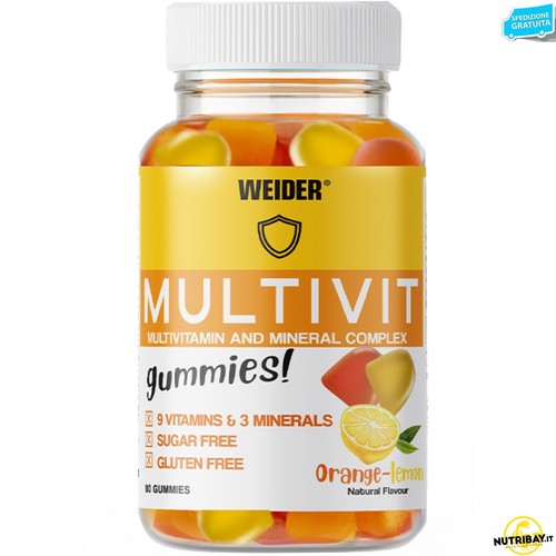 Weider multivit gummies 80 - weider,