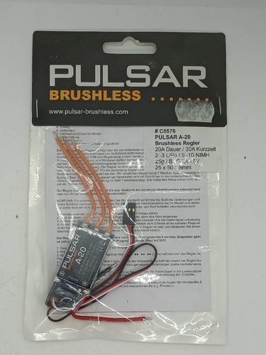 Pulsar brushless regler - pulsar, a-20