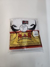 MAR Karate Gi bianco con cintura GRATUITA, uniforme tradizionale studente adulto taglia 00120