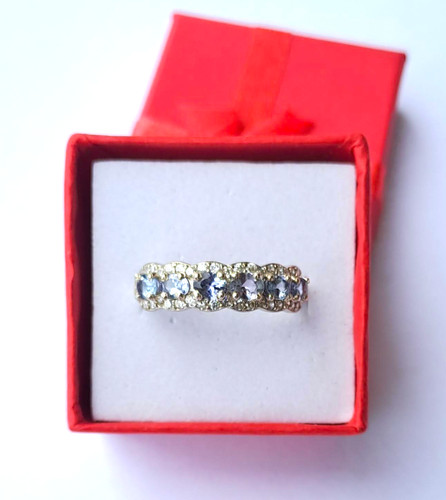 Bague tanzanite oxyde - et, de