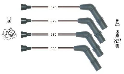 Kit cavi candela tata indica - kit,
