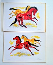 Franco Badellino - Cartella con 4 serigrafie originali numerate e firmate