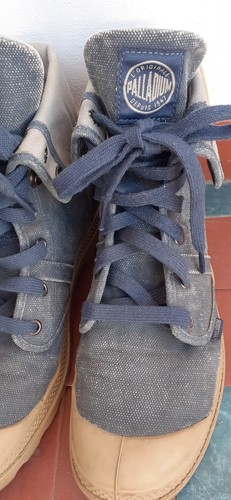 Scarpe palladium blu jeans - scarpe,