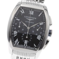 Orologio Uomo Automatico LONGINES Evidenza L2.643.4 Cronografo Quadrante Nero_903334