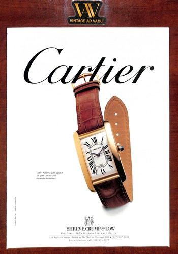 Cartier tank americaine - tank, watch